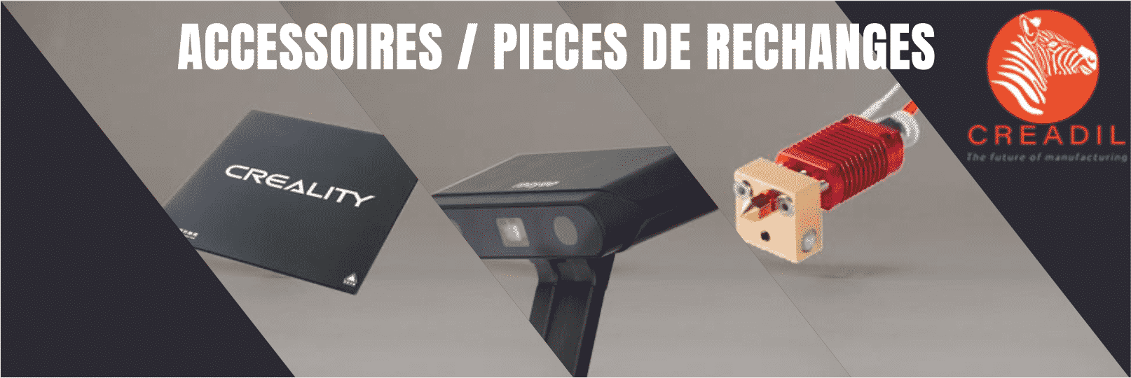 accessoires et pièces de rechanges imprimante 3D