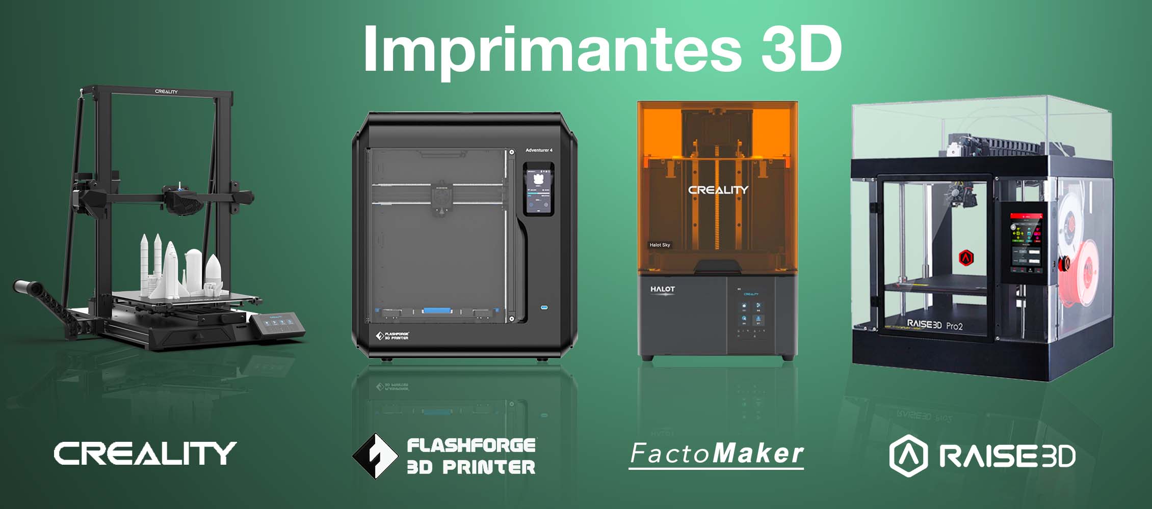 imprimantes 3D 3 Imprimantes 3D Creadil