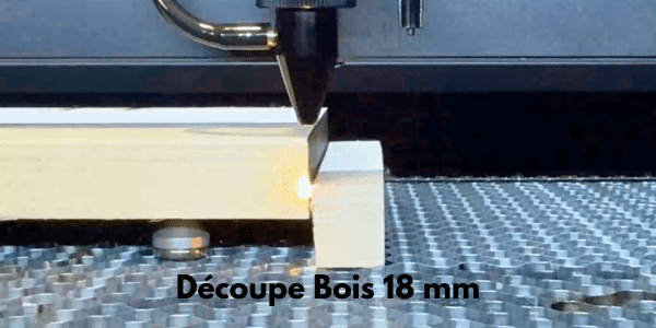 Découpe bois laser Flux