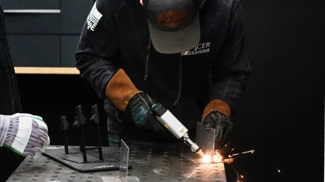 Soudure avec tool metlafab